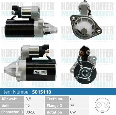 Hoffer H5015110 - Starter www.molydon.hr