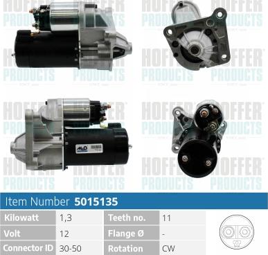 Hoffer H5015135 - Starter www.molydon.hr