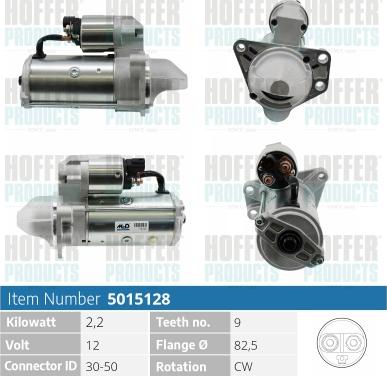 Hoffer H5015128 - Starter www.molydon.hr