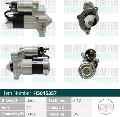 Hoffer H5015357 - Starter www.molydon.hr