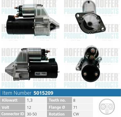 Hoffer H5015209 - Starter www.molydon.hr