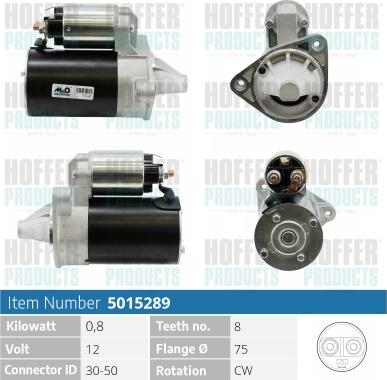 Hoffer H5015289 - Starter www.molydon.hr