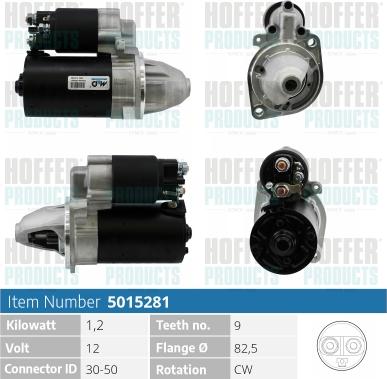 Hoffer H5015281 - Starter www.molydon.hr