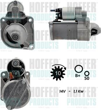 Hoffer H5010969G - Starter www.molydon.hr