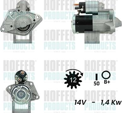 Hoffer H5010988G - Starter www.molydon.hr