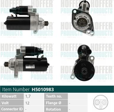 Hoffer H5010983 - Starter www.molydon.hr