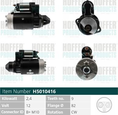 Hoffer H5010416 - Starter www.molydon.hr