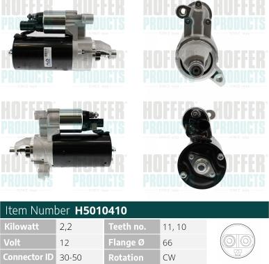 Hoffer H5010410 - Starter www.molydon.hr