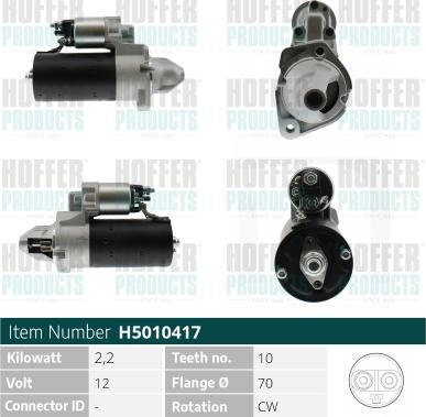 Hoffer H5010417 - Starter www.molydon.hr