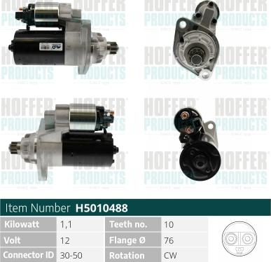 Hoffer H5010488 - Starter www.molydon.hr