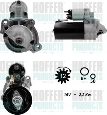 Hoffer H5010542G - Starter www.molydon.hr