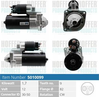 Hoffer H5010099 - Starter www.molydon.hr