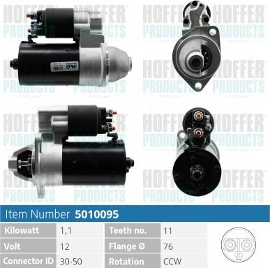 Hoffer H5010095 - Starter www.molydon.hr