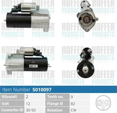 Hoffer H5010097 - Starter www.molydon.hr