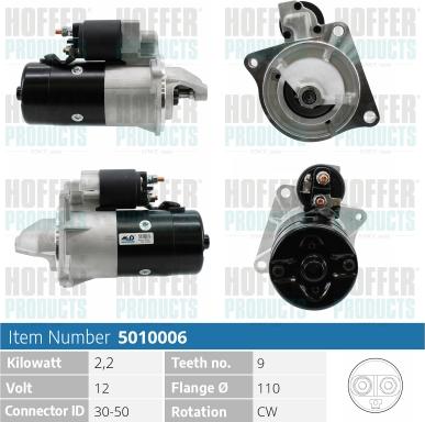 Hoffer H5010006 - Starter www.molydon.hr