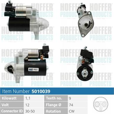 Hoffer H5010039 - Starter www.molydon.hr