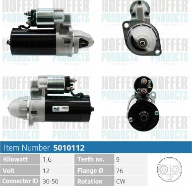 Hoffer H5010112 - Starter www.molydon.hr