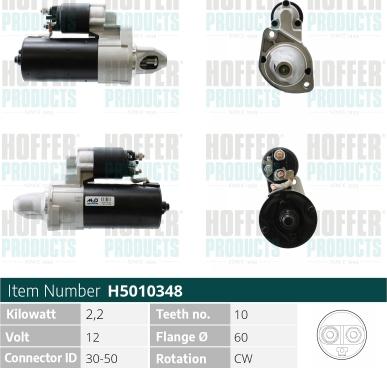 Hoffer H5010348 - Starter www.molydon.hr