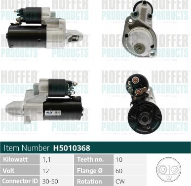 Hoffer H5010368 - Starter www.molydon.hr