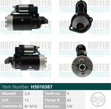 Hoffer H5010387 - Starter www.molydon.hr