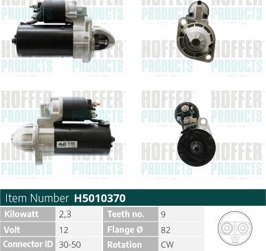 Hoffer H5010370 - Starter www.molydon.hr