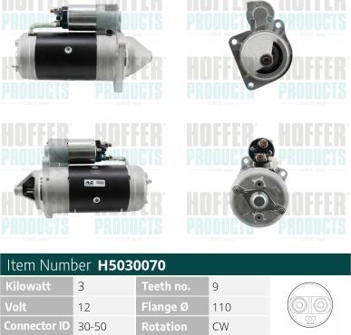 Hoffer H5010372 - Starter www.molydon.hr