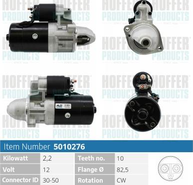 Hoffer H5010276 - Starter www.molydon.hr