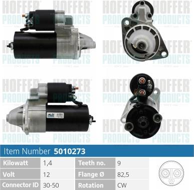 Hoffer H5010273 - Starter www.molydon.hr