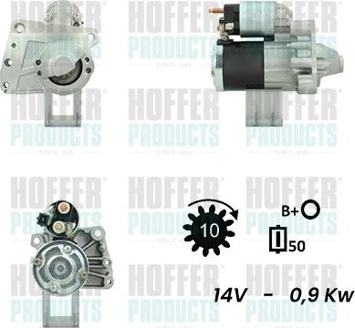 Hoffer H5035726G - Starter www.molydon.hr