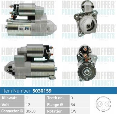 Hoffer H5030159 - Starter www.molydon.hr