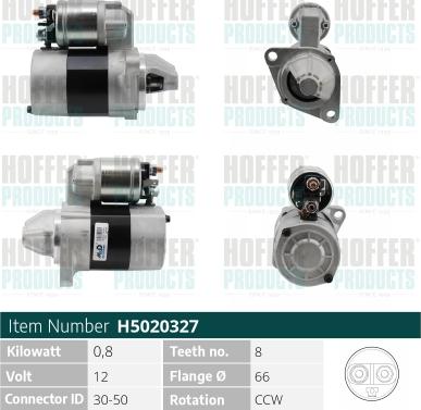 Hoffer H5020327 - Starter www.molydon.hr