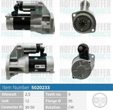 Hoffer H5020233 - Starter www.molydon.hr