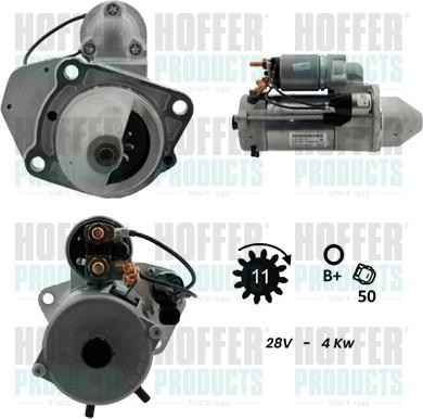 Hoffer H5110057G - Starter www.molydon.hr