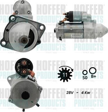 Hoffer H5110019G - Starter www.molydon.hr