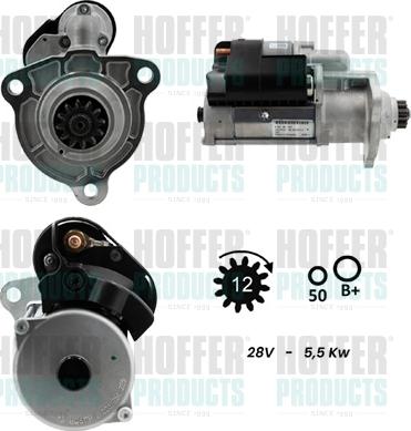 Hoffer H5110083G - Starter www.molydon.hr