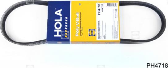 Hola PH4718 - Klinasti rebrasti remen  www.molydon.hr