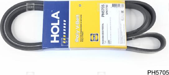 Hola PH5705 - Klinasti rebrasti remen  www.molydon.hr