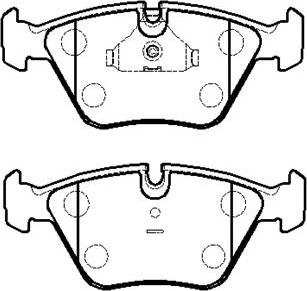 R Brake RB0883-396 - Komplet Pločica, disk-kočnica www.molydon.hr