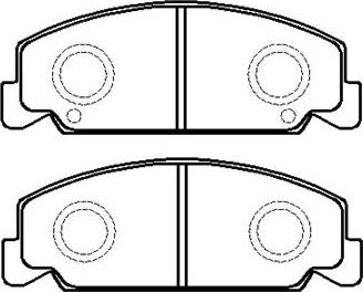 E.T.F. 634 - Komplet Pločica, disk-kočnica www.molydon.hr