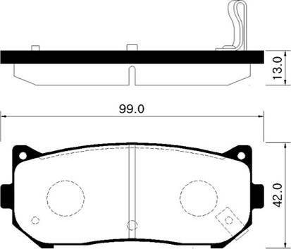 TOMEX brakes TX 15-49 - Komplet Pločica, disk-kočnica www.molydon.hr