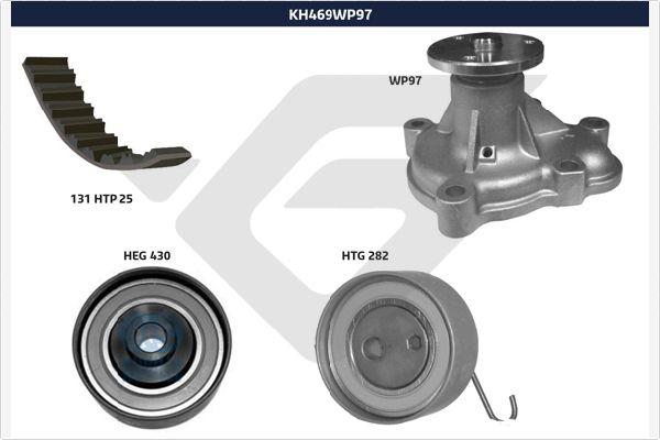 Hutchinson KH 469WP97 - Vodena pumpa sa kompletom zupčastog remena www.molydon.hr