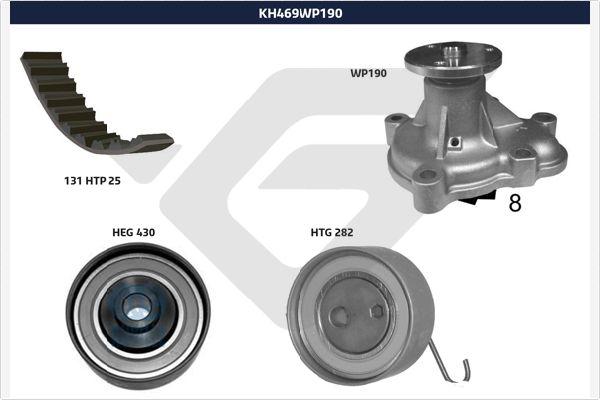 Hutchinson KH 469WP190 - Vodena pumpa sa kompletom zupčastog remena www.molydon.hr