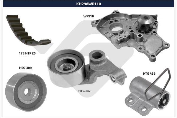 Hutchinson KH 298WP110 - Vodena pumpa sa kompletom zupčastog remena www.molydon.hr