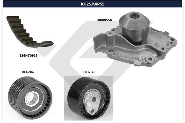 Hutchinson KH 253WP55 - Vodena pumpa sa kompletom zupčastog remena www.molydon.hr