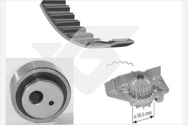 Hutchinson KH 25WP11 - Vodena pumpa sa kompletom zupčastog remena www.molydon.hr