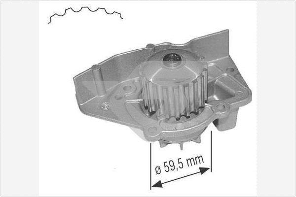 Hutchinson WP0011V - Vodena pumpa www.molydon.hr