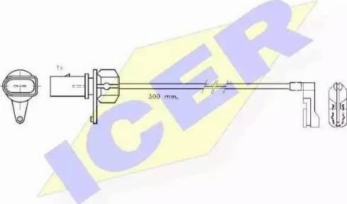 Icer 610459 C - Signalni kontakt, trosenje kočione plocice www.molydon.hr