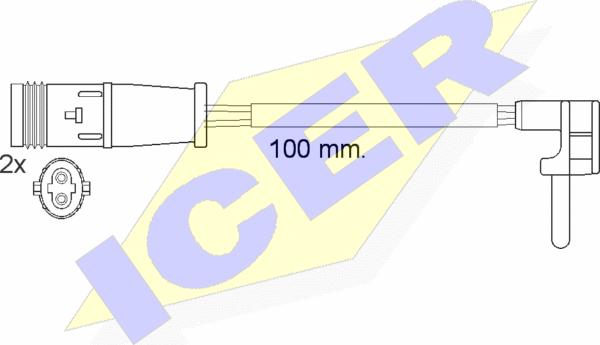 Icer 610548 E C - Signalni kontakt, trosenje kočione plocice www.molydon.hr