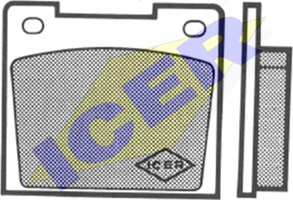 Icer 180084 - Komplet Pločica, disk-kočnica www.molydon.hr