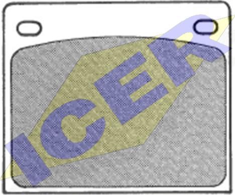 Icer 180165 - Komplet Pločica, disk-kočnica www.molydon.hr